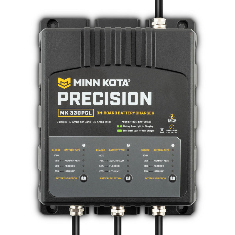 10 Amp Triple Bank Precision Charger MK 330PCL