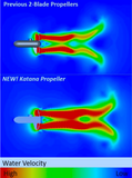 KATANA 2-BLADE WEEDLESS PROP