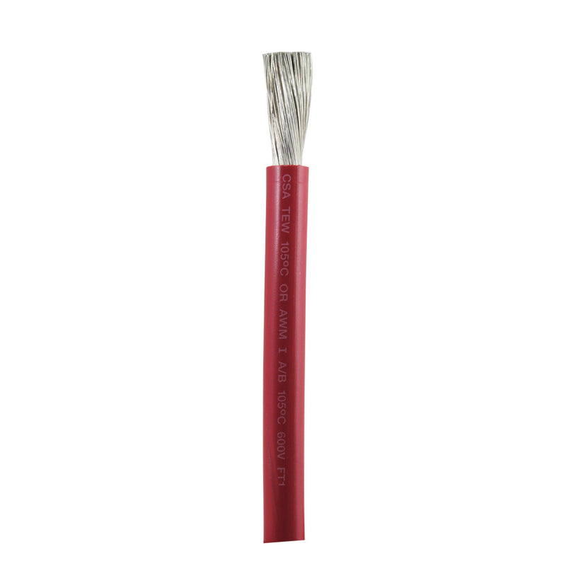 6 Gauge Marine Battery Cable 25' - Red - TrollingMotors.net