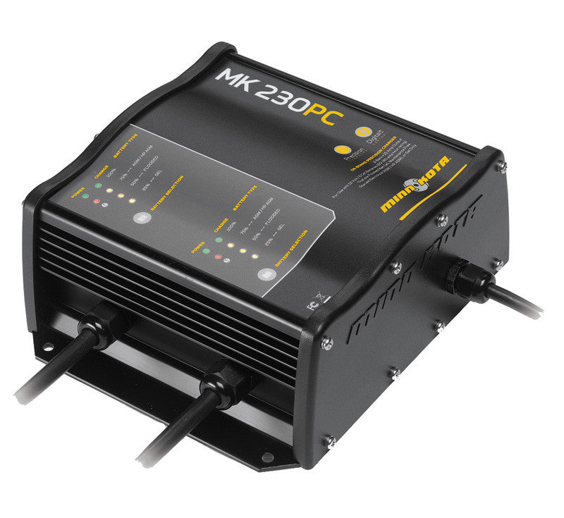 15 Amp Double Bank Precision Charger MK 230PC - TrollingMotors.net